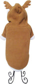 Mogoko Dog Cat Christmas Reindeer Costume, Funny Pet Elk Cosplay Dress, 2XL Size
