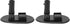 VGEBY 2PCS Inflatable Boat Tent Base, 180 Degree Rotatable Kayak Sun Shade Deck Mount Base for Rowing Boat
