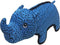 Pet Lou 01394 Farmhouse Rhino, 13-inches, Blue