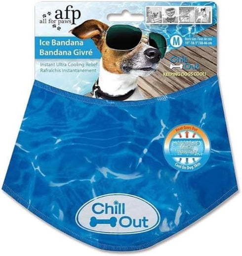 ALL FOR PAWS Chill Out Ice Bandana, Small Size