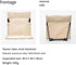 AugustknowU Camping Chair with Full Back Support and Comfortable Padding for Outdoor Adventures with Frame and Water
