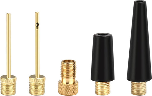 Verlimk Ball Needles for Air Pump, Needle Inflator Kit Needle Nozzle Adapter, Ball