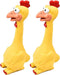 LONG RIVER Horse Toys, Rubber Chicken Squeaky Toys Play Reduce Separation Anxiety Fetch,Horse Play