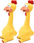 LONG RIVER Horse Toys, Rubber Chicken Squeaky Toys Play Reduce Separation Anxiety Fetch,Horse Play
