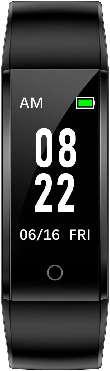 GRV Fitness Tracker Waterproof Pedometer Watch for Men Women Parents, No App No Phone Required, Steps Calories Sleep