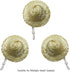 3Pcs Chicken Hats for Hen, Mini Hamster Pet Chicken Top Hat with Adjustable Chin Strap, Funny Costumes for Birds