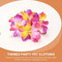 PRETYZOOM Straw Puppy Hat - 1 Set of Pet Dog Hawaiian Costume with Flower Collar and Garland