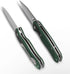 Outdoor Pocket Knife for Men, G10 Handle, 2.95-inch 8Cr13MoV Stainless Steel Blade, Portable Pocket Clip