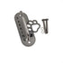 Dog Leash Hitch Parking Hook, Heavy Duty Wall-Mount Stainless Steel Tie Out, Leash Holder for Wall, Mounting Hardware