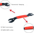 Tfwadmx 2 Pcs Bike Pedal Wrench, Bicycle Spanner 15, 16, 17 mm Repair Removal Tool for Mountain Bike