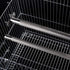 Hypeety Bird Parrot Stainless Steel Stand, 7.19 x 0.75 inch Perch Rod for Cage Accessories