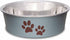 Loving Pets Bella Dog Bowls, Stainless Steel, Spill Proof, Small 10-20 lbs, Blueberry
