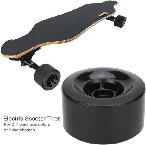 Keenso Pro Skateboard Wheels, Electric Scooter Skateboards Tires PU 80A Shockproof Wheels with Bearings 90mm for Skateboards Longboard Electric Scooter Electric Scooter by Keenso