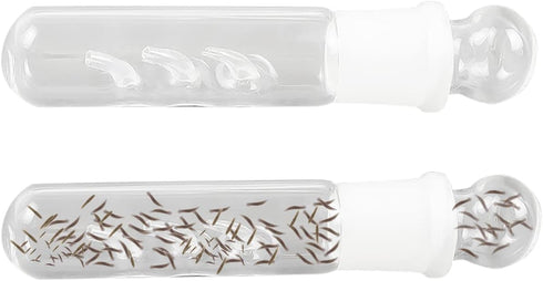 Planaria Trap, 2 Pieces Leech Trap Glass Tube for Aquarium Shrimp Tank