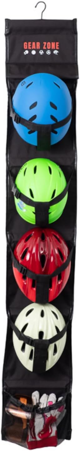 Hanging Sports Equipment Organizer, Multi-Purpose Garage Storage for Basketball Football and Toys