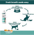 Dental Care Water Additive for Dogs & Cats | No Brush Formula | Oral Hygiene & Fresh Breath, Reduce Plaque and Tartar,