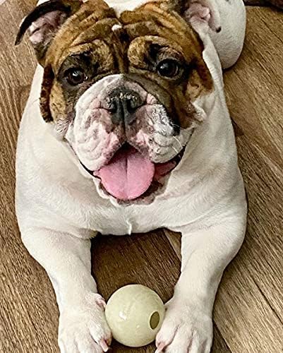 Chew King Glowing Fetch Ball Dog Ball Toys 3 Inch Pack of 2 Fits Ball Launcher