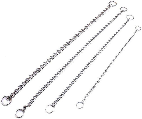 Chain Dog Training Choke Collar, 22 in, 3 mm