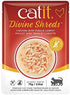 Catit Divine Shreds Premium Cat Food Topper, Chicken, 12 Pack