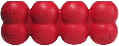 KONG Goodie Ribbon, Stuffable Natural Rubber Dog Toy, Bone-Shaped Chew Toy with Four Fillable Goodie Grippers for Small