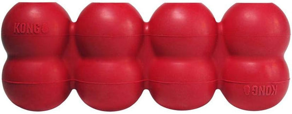 KONG Goodie Ribbon, Stuffable Natural Rubber Dog Toy, Bone-Shaped Chew Toy with Four Fillable Goodie Grippers for Small