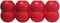 KONG Goodie Ribbon, Stuffable Natural Rubber Dog Toy, Bone-Shaped Chew Toy with Four Fillable Goodie Grippers for Small