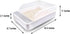 Tfwadmx Pet Small Rabbit Litter Box Toilet, Bunny Rectangle Potty Trainer, Corner Litter Box Pet Pan for Small