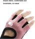 INOGIH Women's Lightweight Fingerless Gym Gloves - Ideal for Crossfit and Training