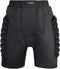 Tentock 3D Protective Hip Shorts for Snowboarding | Butt Padded Safety Impact EVA Protection, XL