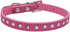 Cute Dazzling Sparkling Elegant Fancy Suede Leather 1 Row Bling Rhinestone Crystal Jeweled Small Pet Cat Dog Puppy