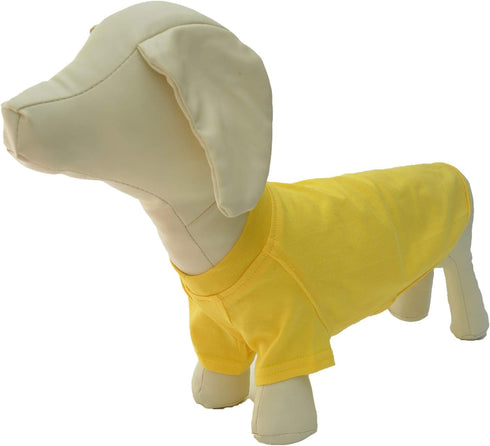 Lovelonglong 2019 Pet Clothing, Dog Costumes, Dachshund Clothes Blank T-Shirt for Dachshund Dogs, Corgi