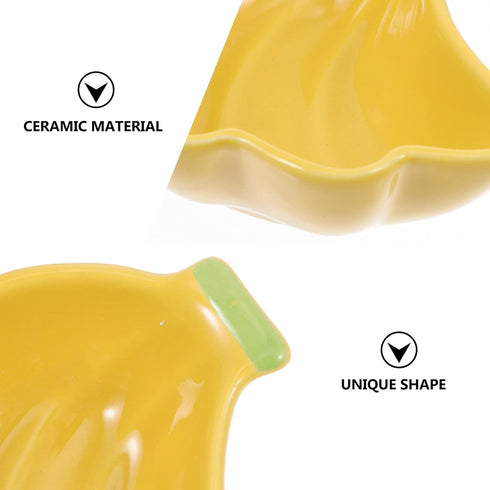 Balacoo Hamster Food Water Bowl- Ceramic Feeding Bowl Strawberry Shape Pet Feeder Dish Food Dispenser for Bunny Guinea Pig Gerbil Hedgehog Chinchilla Guinea Pig Food Bowl