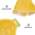 Balacoo Hamster Food Water Bowl- Ceramic Feeding Bowl Strawberry Shape Pet Feeder Dish Food Dispenser for Bunny Guinea Pig Gerbil Hedgehog Chinchilla Guinea Pig Food Bowl