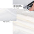 5 Travel,55 27.5 inch Packed Disposable Bath Towels PCS Large Portable Bath Towels for x Soft Big Body Towel,Washcloth