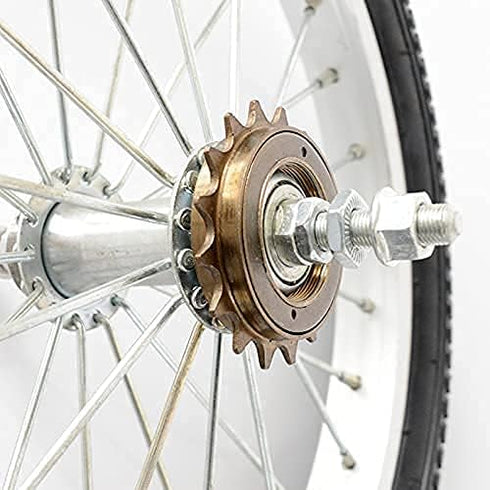 Hycline Single Speed Bike Freewheel: 14T/16T/18T/20T, Compatible with 1/2'' x 1/8'' Bicycle Freewheel Replacement Parts