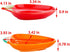 2 Pcs Hamster Ceramic Food Bowl, Cute Shape Anti-turning Dish for Hamster, Gerbil, Hedgehog, Guinea Pig