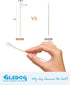 GLADOG 6 Inch Professional Cotton Buds for Dogs, Medium Size with Durable Bamboo Handle