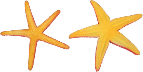 Soft and Flexible Sea Star Artificial StarfishSilicone Starfish for Cute Fish Fish Tank Decoration and Landscaping Supplies