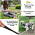 ADITYNA Premium Leather Dog Leash - 6 ft, Heavy-Duty, Soft & Strong for Small/Medium Dogs, Perfect for Walking,