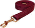 Soft Velvet Dog Collar and Leash Set, Adjustable Durable Pet Collars with Heavy Duty Metal Buckle for Small Medium