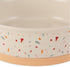 Bone Dry Ceramic Food & Water Bowls for Pets, Non-Slip for Less Messy Feeding, Microwave & Dishwasher Safe