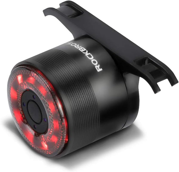 ROCKBROS Rechargeable Bike Tail Light, Waterproof Rear Light for Biking