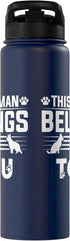 Tofu Dog Name GIfts Dog Name Tofu Gift Belongs To Pet Dog Tofu Stainless Steel Insulated Water Bottle
