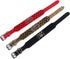 Studded Dog Collar - 2" Leather Spiked Collar for Medium Large Dogs Pit Bull Mastiff Bully Boxer (L: 19-22 inch, Pink-3)