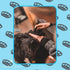 The Fur Hero, Grooming Comb with Embedded Razor Blade for Tangles, Mats, and Eye Gunk, Easy Bonding Experience, Black