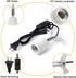 300W Reptile Lamp Socket Kit, 360° Heat Light Holder with Switch, E27 Socket for Lizard Turtle Snake Aquarium