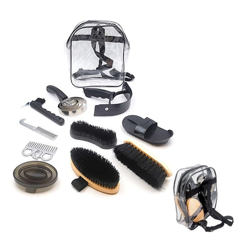 Generic Horse Grooming Kit 10 Pcs Complete Horse Brushes & Care Supplies Set
