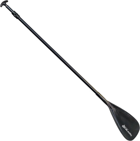 SeaSense Ex-O Blade 2 Adjustable Stand-Up Kayak Paddle, Black, 63” - 82” with Comfort Grip Knob