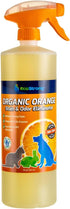Orange Odor Eliminator, Pet Odor Deodorizer for Strong Odor, Enzyme Stain Cleaner for Cats, Dogs, and Pets