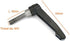 4.33" Commercial Hydra Fitness Exchange Seat Post Pop Pin Black Knob Replacement for Indoor Cycle & Stationary Bike